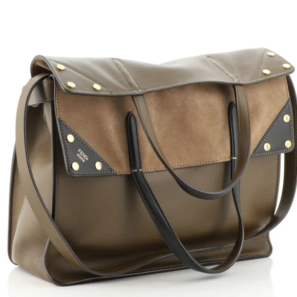 SOLD Fendi Flip Tote - Picture 2 of 6